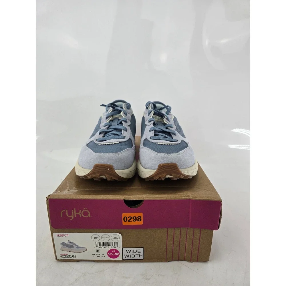 Ryka Upside TR Trail Running Shoes Womens 9.5W Citadel Blue J5719M1400 -VG‎